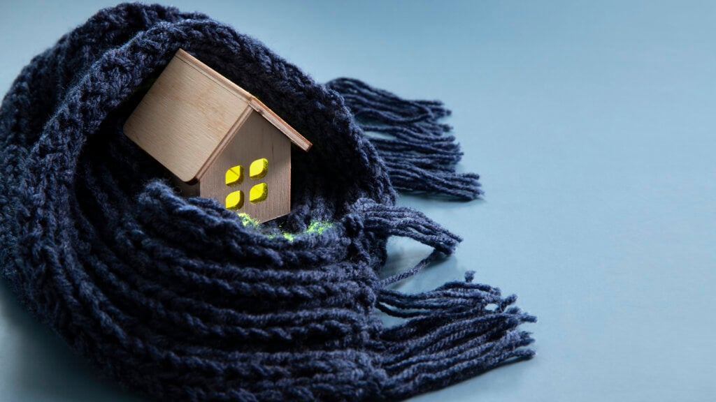 Uma casa fria não é confortável para ninguém. | Foto: Freepik.