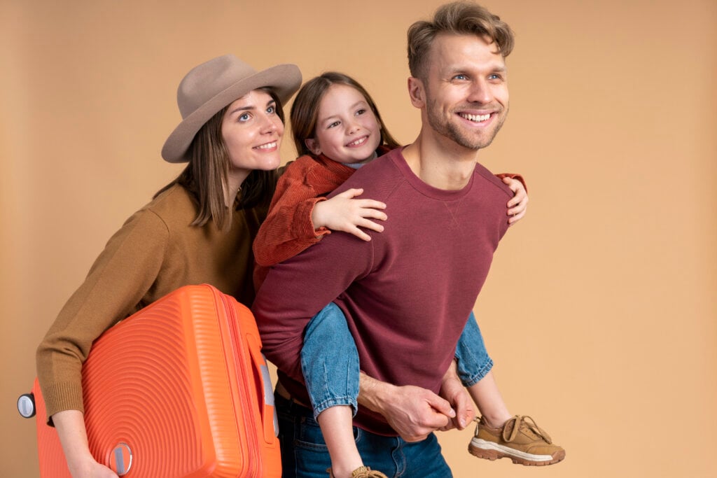 Confira os melhores destinos no Brasil para viajar em família. | Foto: Freepik.

