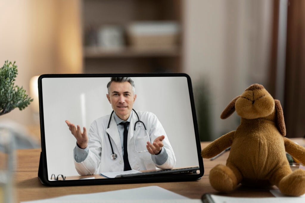 Como funciona o pronto atendimento na telemedicina? Saiba aqui. | Foto: Freepik.