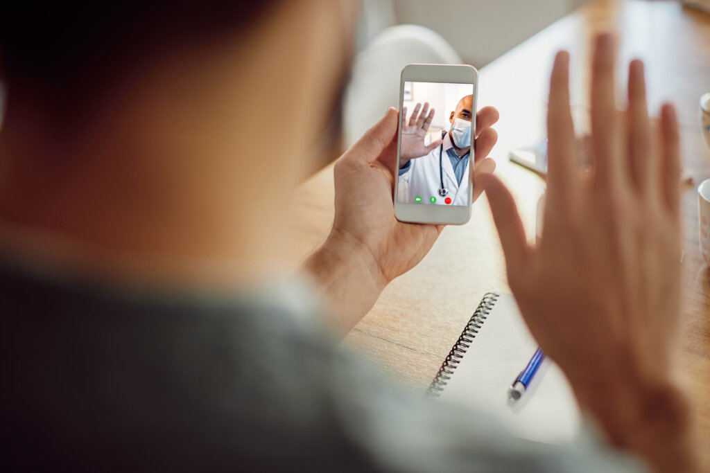 Como funciona a telemedicina de pronto atendimento? | Foto: Freepik.