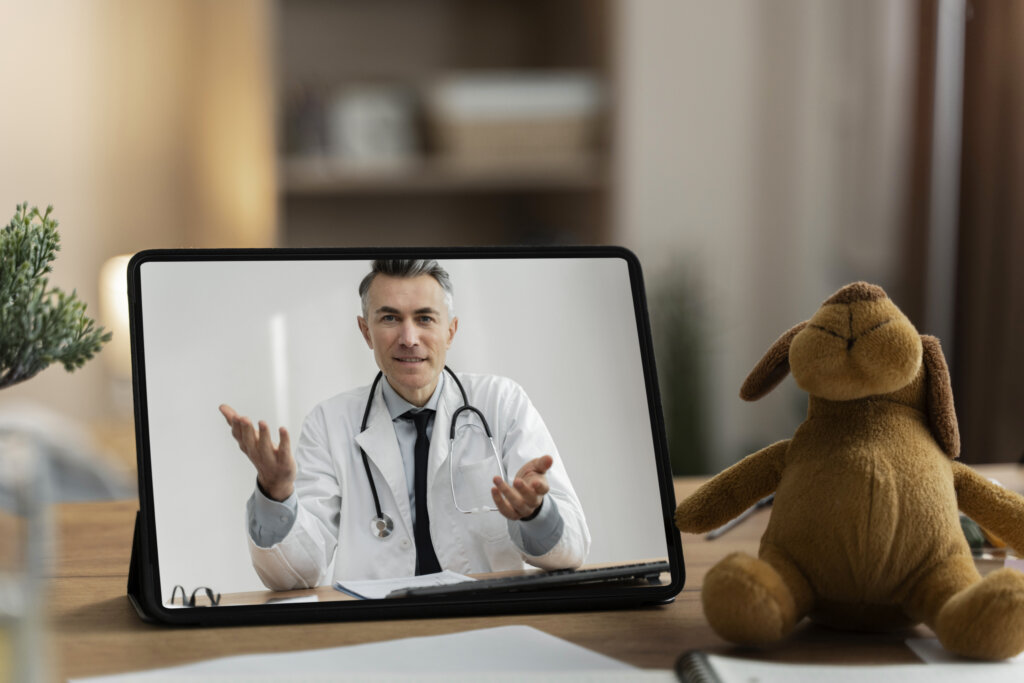 Como funciona o pronto atendimento na telemedicina? Saiba aqui. | Foto: Freepik.